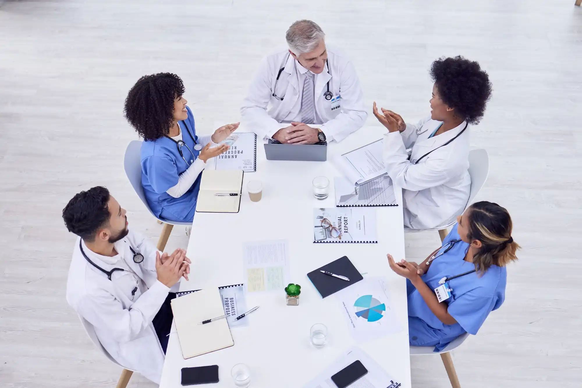 Patient care coordination at Rapid Care LLC medical center