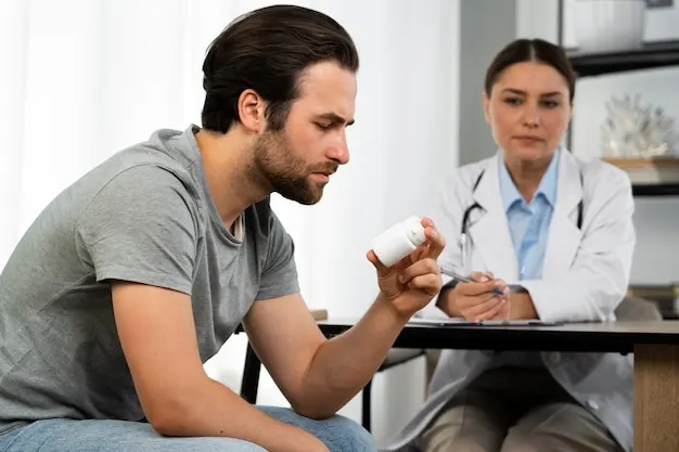 Patient consulting with an experienced Suboxone treatment doctor near Fayetteville, NC